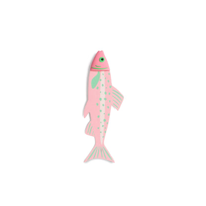 Marcapáginas pez rígido original – Bookmark decorativo kawaii para libros y agendas