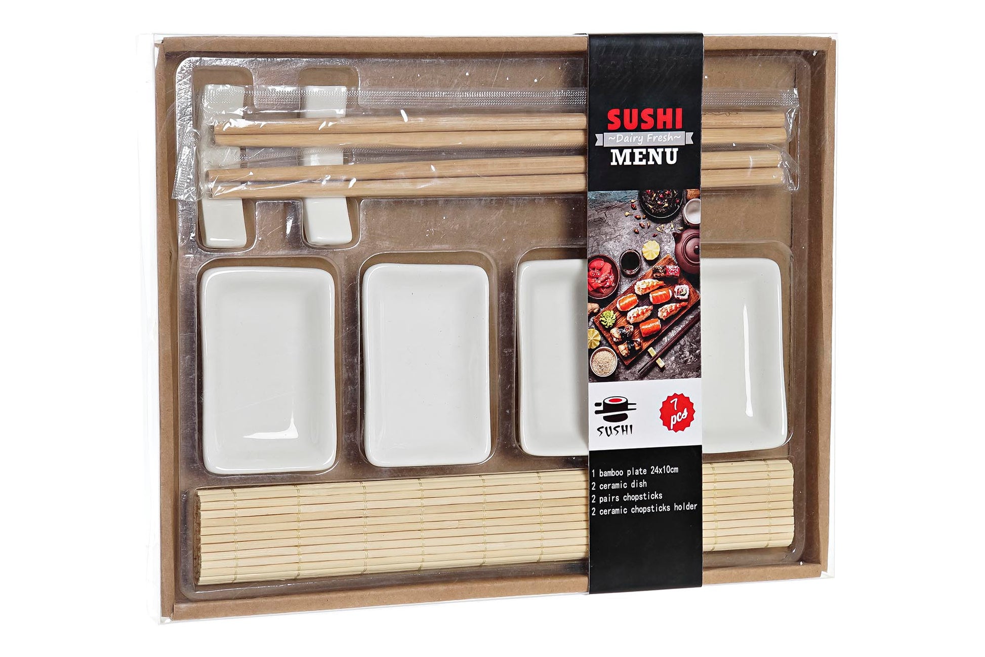 SET SUSHI BAMBU.